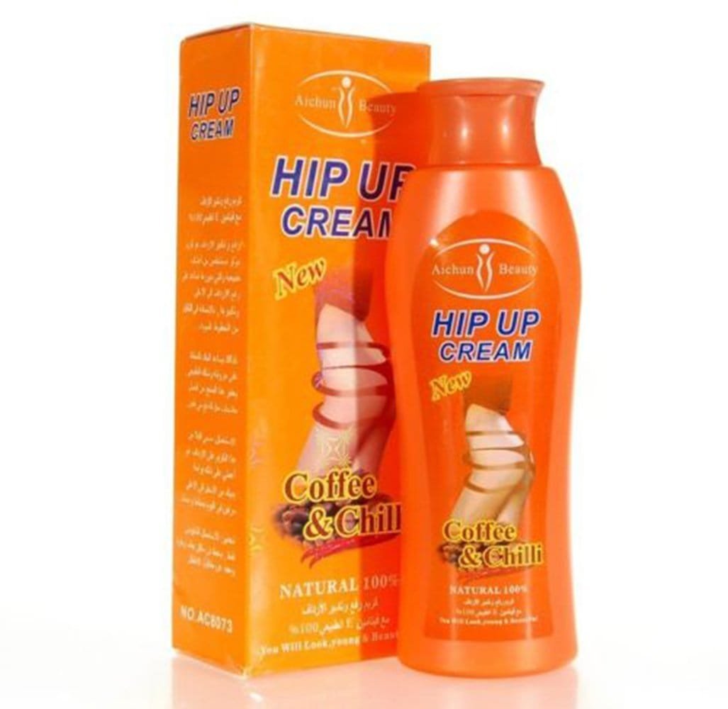 AICHUN BEAUTY Hip Up Butt Enhancement Slimming Fitting Cream Skin Buttocks Enlargement (COFFEE & CHILLI) AICHUN BEAUTY Hip Up Butt Enhancement Slimming Fitting Cream Skin Buttocks Enlargement (COFFEE & CHILLI)