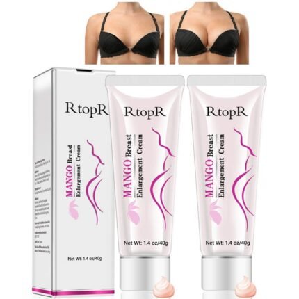 Breast Cream Firming Breast Enlargement Cream Must Up Breast Cream Massage Breast Firming Tightening Big Boobs Bigger Bust for Women (Two)