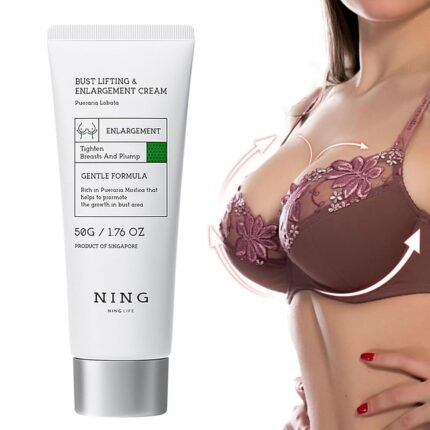 Breast Enhancement Cream for Quick Growth, Lifting and Firming Natural Breast Enlargement Cream Plumps and Lifts Your Breasts Fast Bigger Breast Improves Sagging Breasts 1.76 OZ