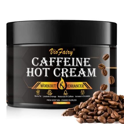 Caffeine Anti Cellulite Hot Cream, Body Sculpting Cellulite Workout Cream for Women & Men , Anti-Cellulite Remover Creams, Natural Sweat Workout Enhancer, Thighs Belly Butt...