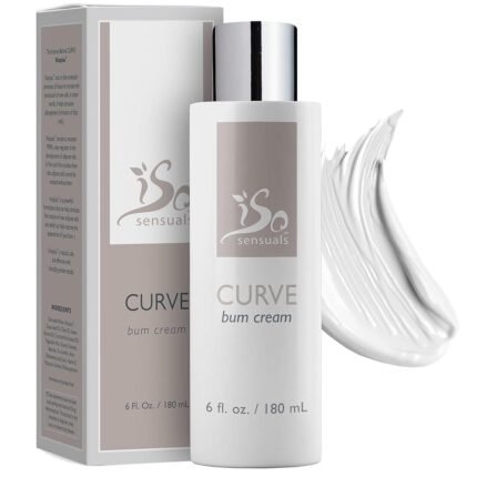 CURVE Butt Enhancement Cream - for Women and Men, Natural Growth and Plumping Enhancer, Faster, Thicker, Bigger Results, 2 Month Supply