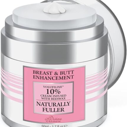 Divine Derriere Perky Lift & Firm Breast Cream with Powerful Skin Tightening Volufiline - Plump and Volumize Saggy Skin - Breast Lift and Firming Cream