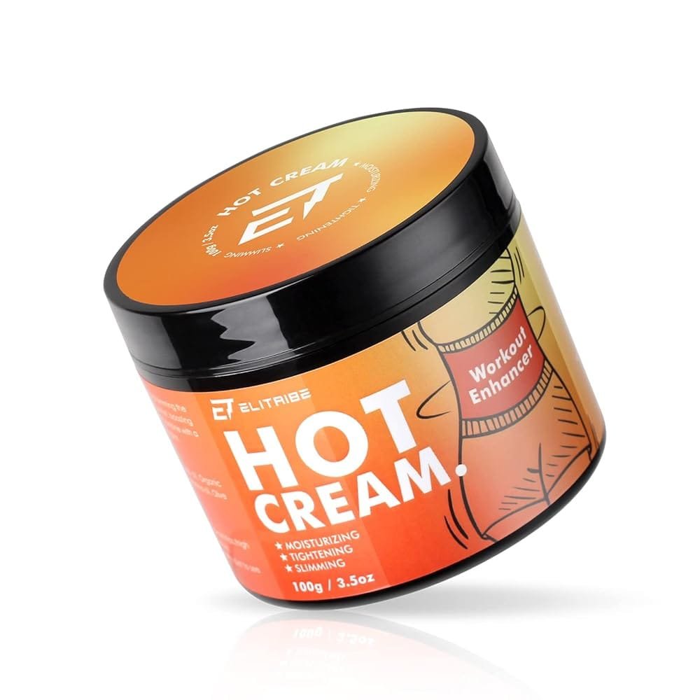 Hot Cream Sweat Workout Enhancer Gel - Fat Burning, Cellulite & Firming Body Lotion for All Skin Types - 3.5 oz Hot Cream Sweat Workout Enhancer Gel - Fat Burning, Cellulite & Firming Body Lotion for All Skin Types - 3.5 oz