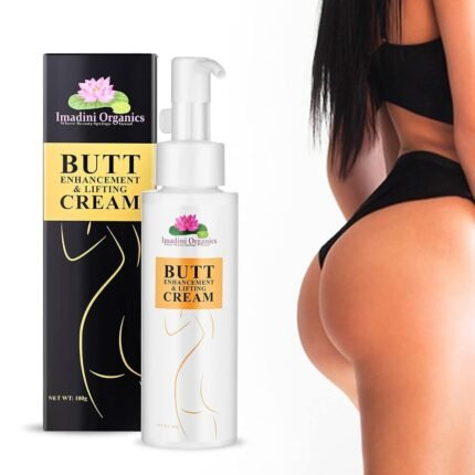 Imadini Natural Booty Cream, Buttock's Lift Cream For Firming Shaping Plump, Fuller & Thicker Buttock's, Firm Massage Cream for Women