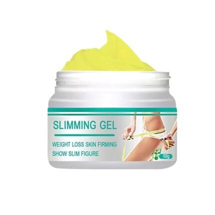 Slimming Cream, Navel Arm Leg Belly Ginger Fat Burning Cream, Weight Loss Skin Firming Moisturizing Massage Gel for Cellulite, Soothing, Relaxing, Tightening & Slimming (50g)