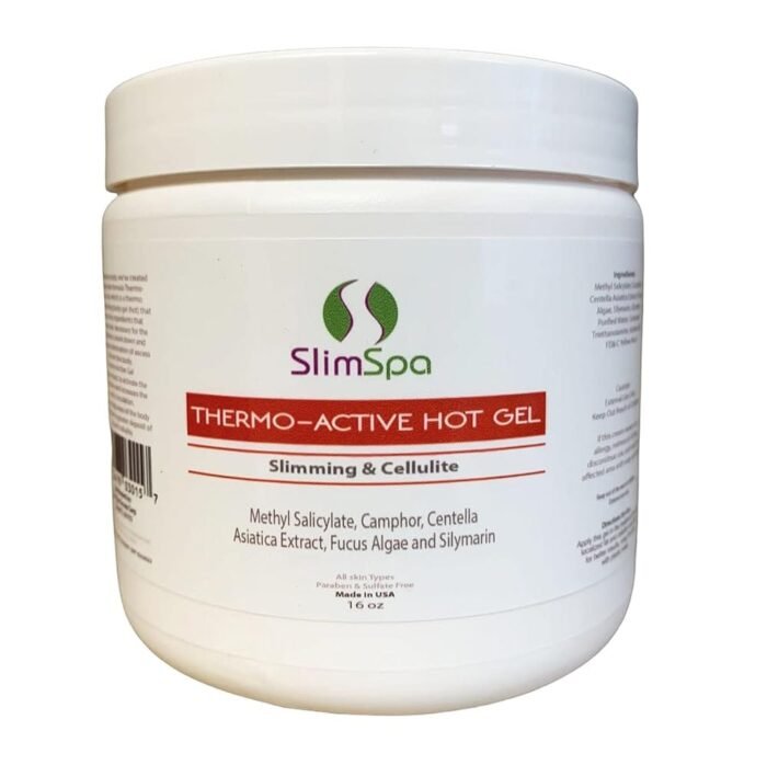 Slimming Hot Gel -16 Oz - Cellulite Treatment - Skin firming, Slimming - Fat burning to Reduce Inches, Cellulite - Excellent Slimming Cream for Size - GREAT Cellulite Cream for...