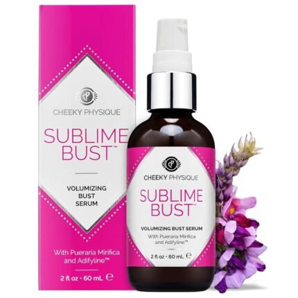 Sublime Bust Pueraria Mirifica Serum - Breast Plumping, Firming & Lifting Formula for Natural Curves Enhancement - Volumizing Bust Care Cream Helps to Firm and Lift for a Perky...