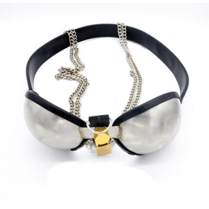 Prisoners Genuine Male Stainless Steel Chastity Belt For Women