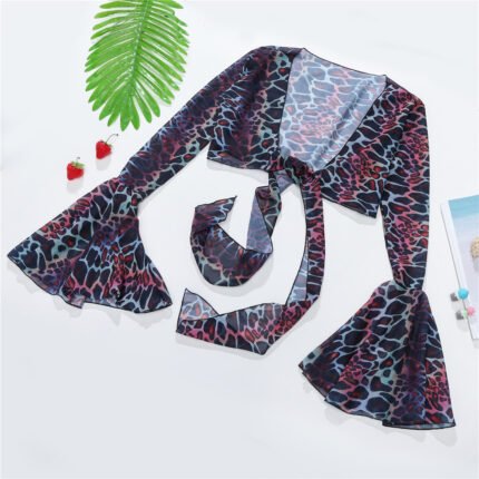 Sexy Blouse Strappy Bikini