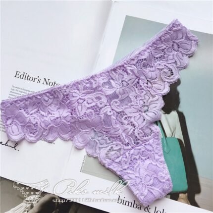 Sexy Thong Lace Seamless Low-rise Women's Thongs