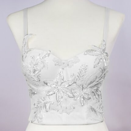 Camisole Starfish Flower Shaping Tube Top  Halter Inside